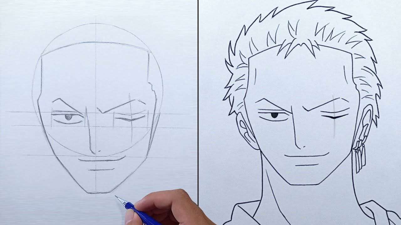 Cách vẽ Luffy Chibi Cute trên vở vẽ Anime Chibi  How to Draw Luffy Chibi  One Piece  YouTube